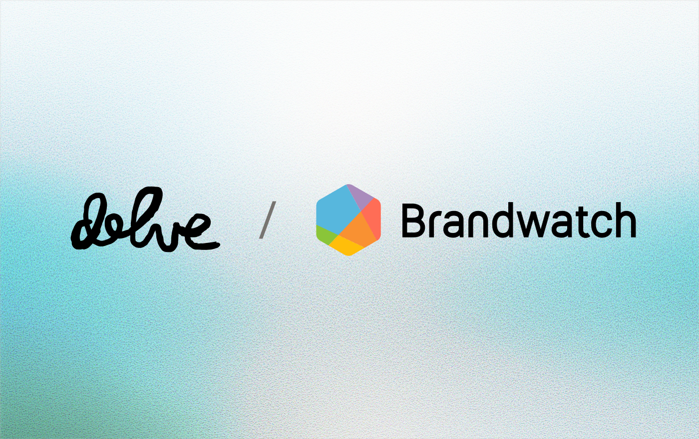 Delve and Brandwatch logos