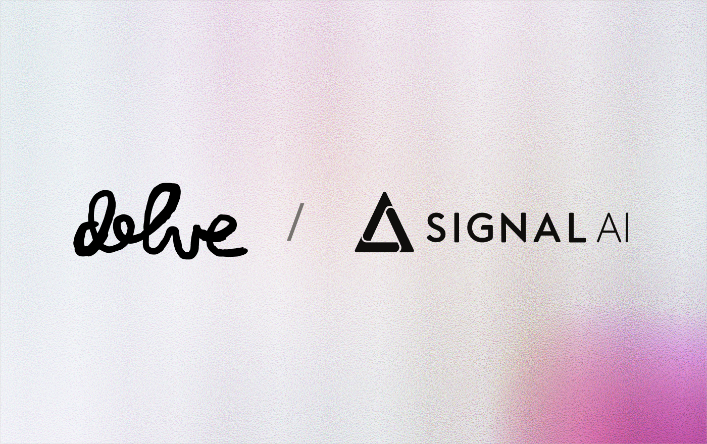 Delve and Signal AI logos